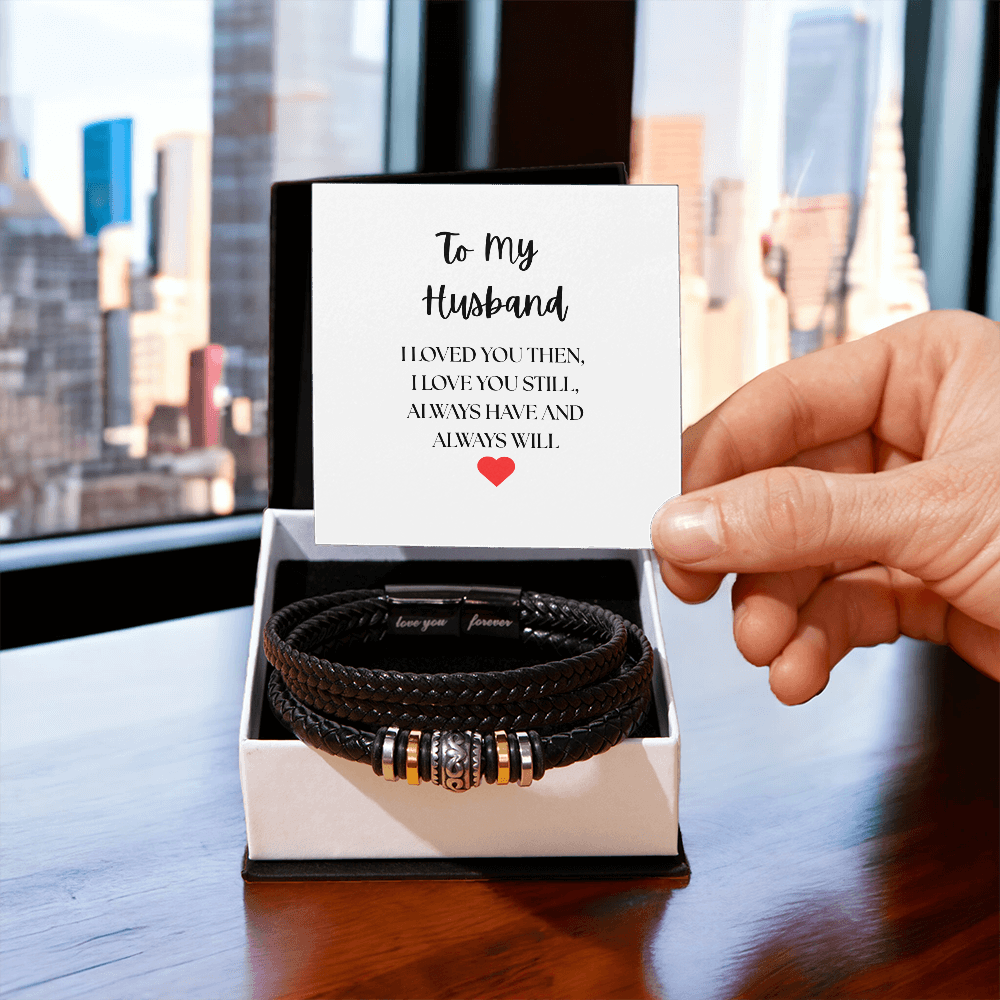 To My Husband Bracelet