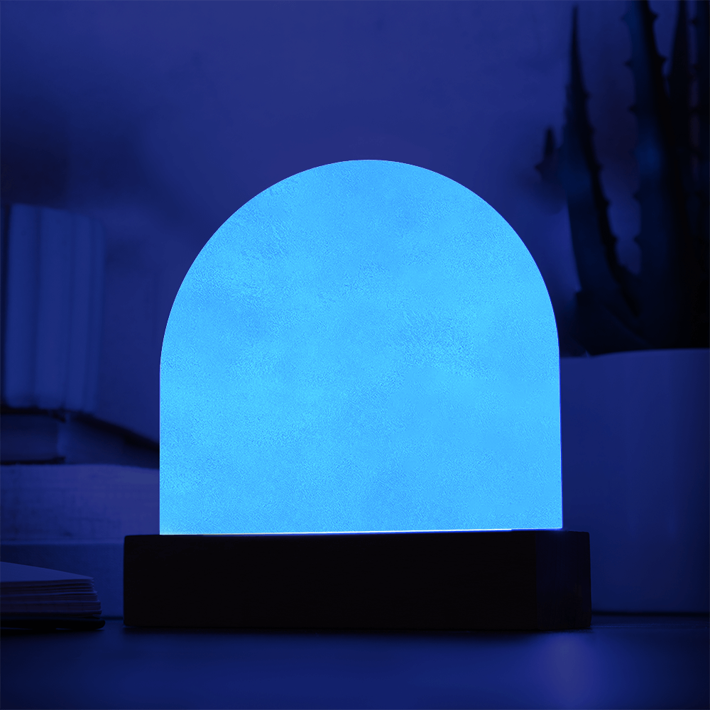 I Love You to the Moon and Back-Lighted Engraved Acrylic Plaque