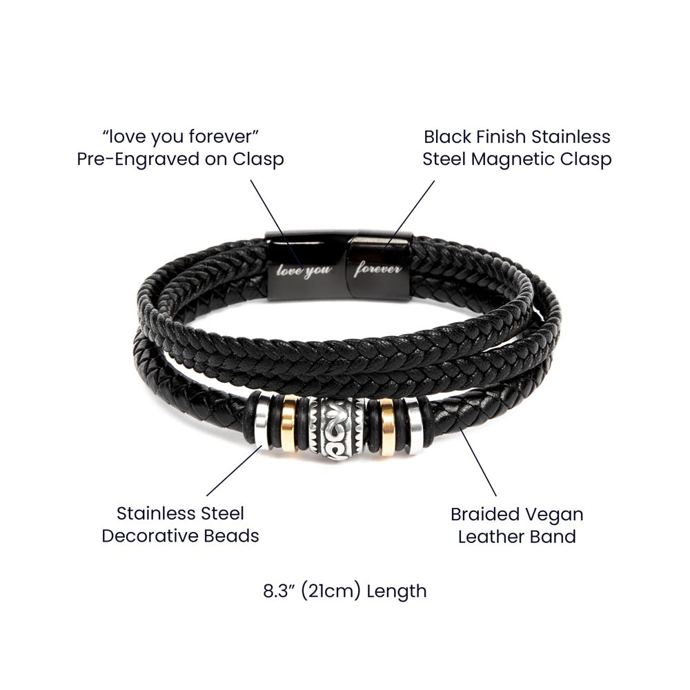 To My Husband Bracelet