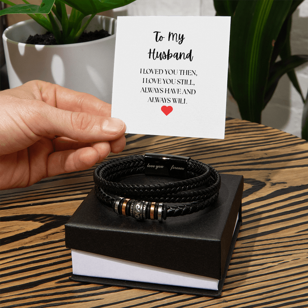 To My Husband Bracelet