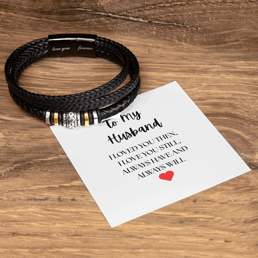 To My Husband Bracelet