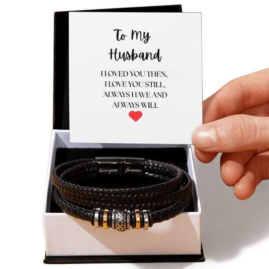 To My Husband Bracelet