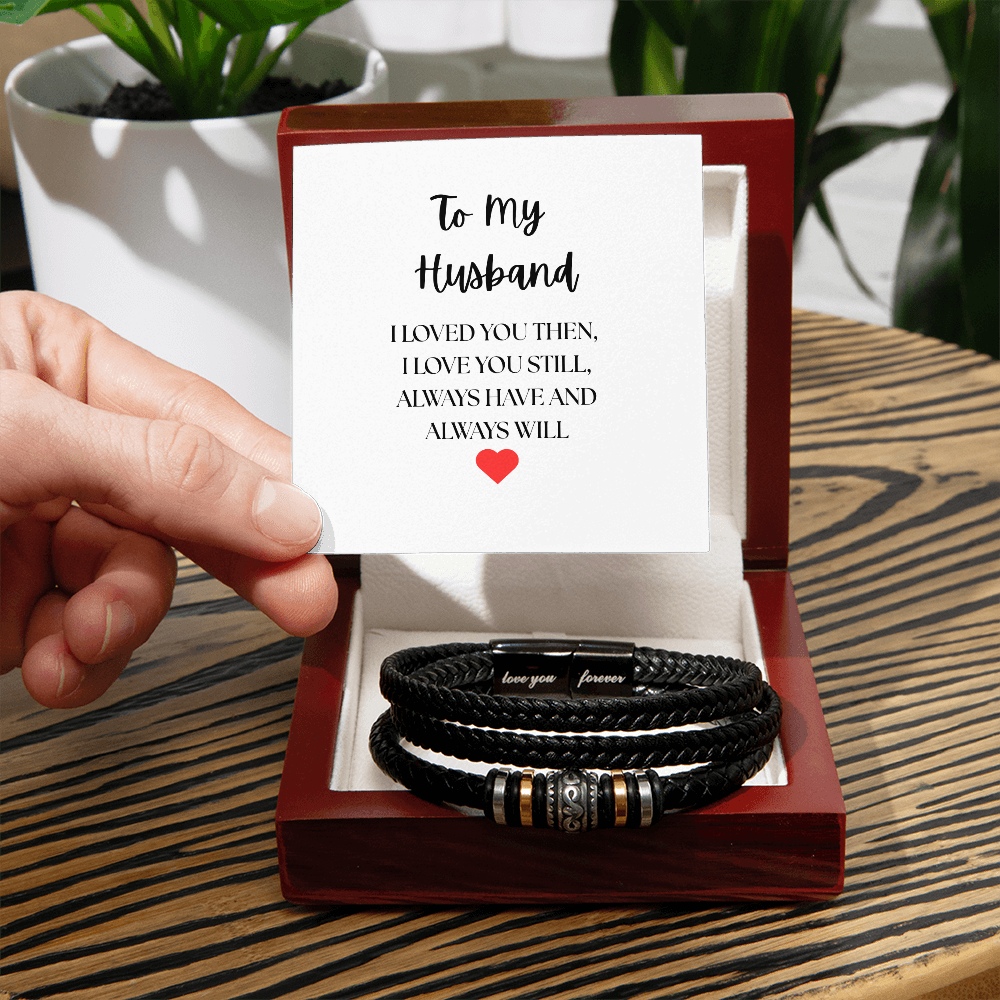 To My Husband Bracelet